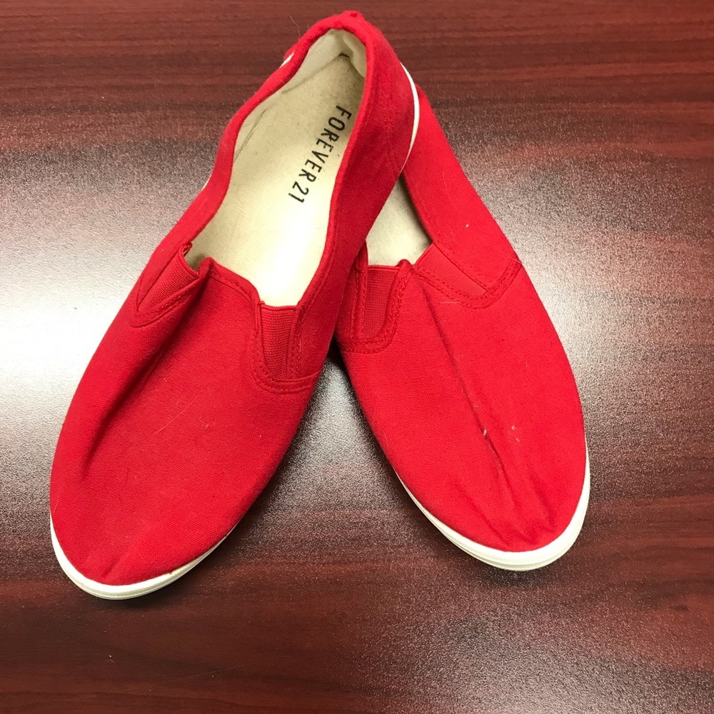 Size 10 F21 Slip On Shoes